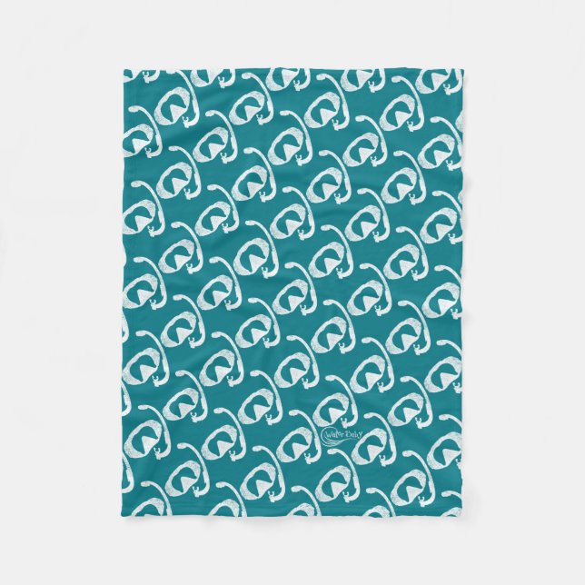 Water Baby Scuba Fleece Blanket (Front)