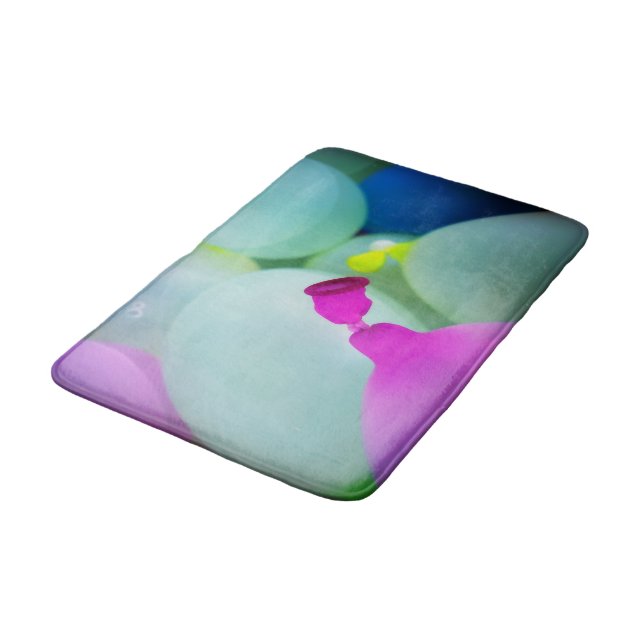 Water Balloons Bath Mat (Angled)
