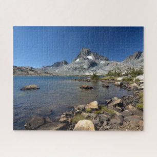 Water Banner Peak Thousand Island Lake Jigsaw Puzzle