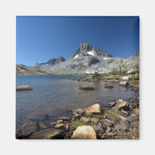 Water Banner Peak Thousand Island Lake Magnet