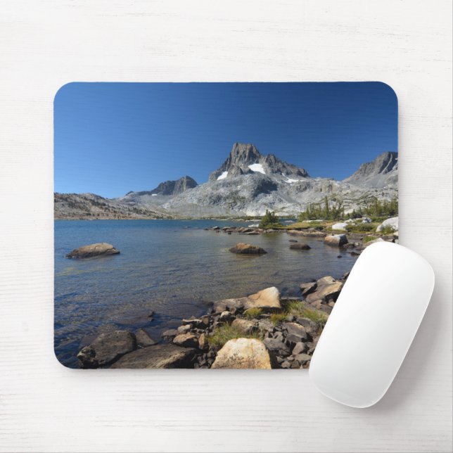 Water | Banner Peak Thousand Island Lake Mouse Pad (With Mouse)