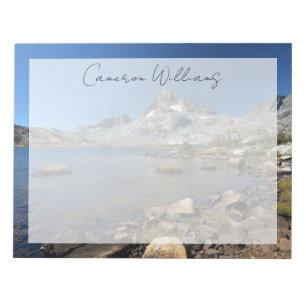 Water Banner Peak Thousand Island Lake Notepad