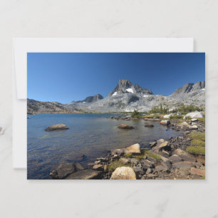 Water   Banner Peak Thousand Island Lake Thank You Card