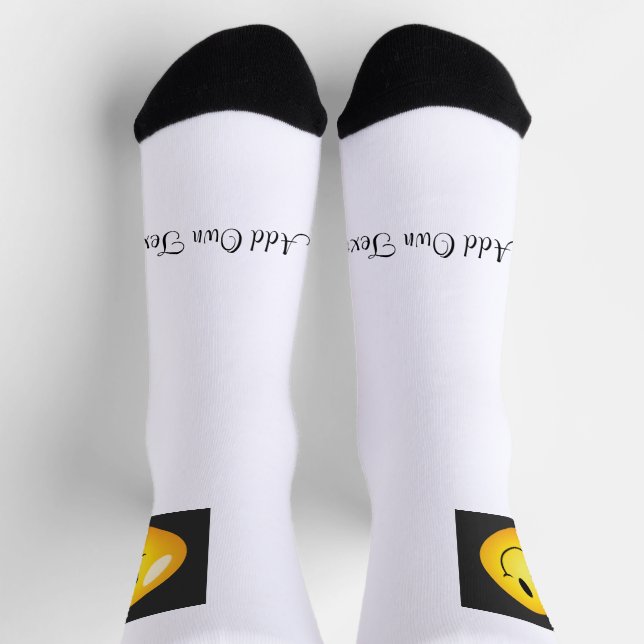Water based inks and a signature 360 degree print socks (Top)