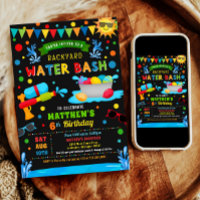 Water Bash Summer Boy Birthday Party