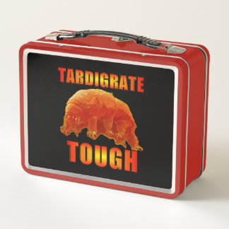 Water bear tardigrade Metal Lunchbox