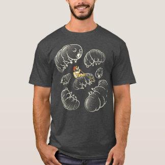 Water Bear Tardigrade Micro Cosmos by Tobe Fonseca T-Shirt