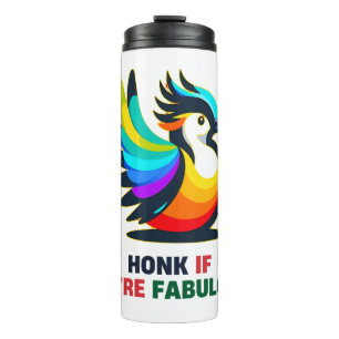 Water Bird Mute Swan Thermal Tumbler