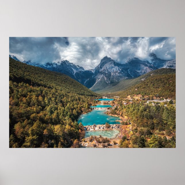 Water | Blue Moon Lake, China Poster (Front)