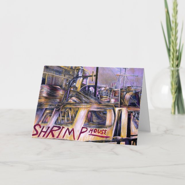 Water-Born Mystery Meat Greeting Card (Front)