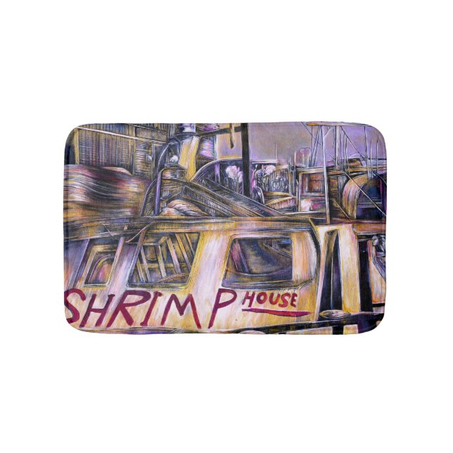 Water.born Mystery Meat, Israel Bath Mat (Front)