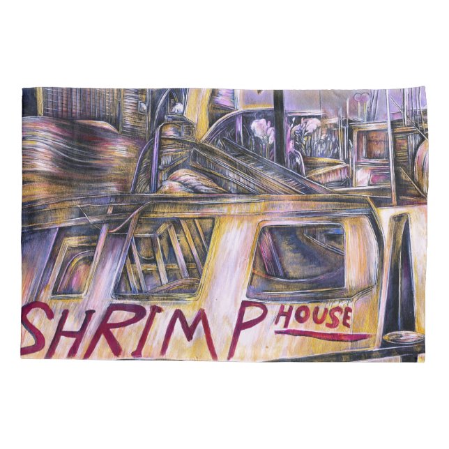 Water.born Mystery Meat, Israel Pillowcase (Back)