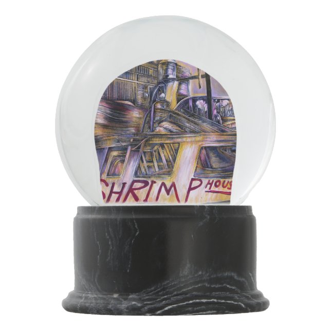 Water.born Mystery Meat, Israel Snow Globe (Back)