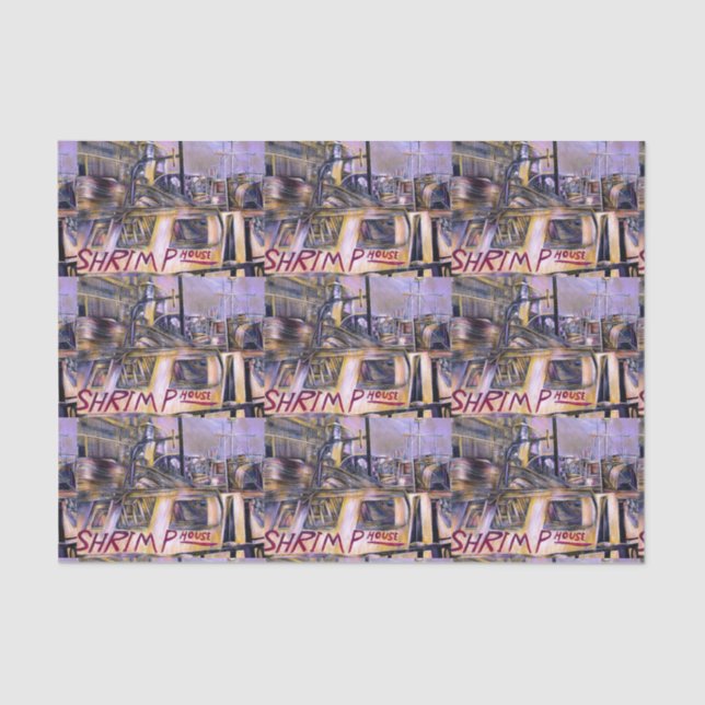 Water.born Mystery Meat, Israel Tissue Paper (Front)