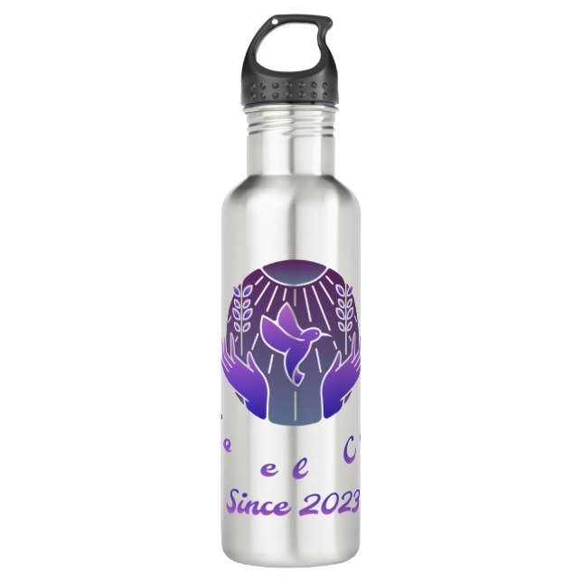Water bottle 24 Oz (Front)