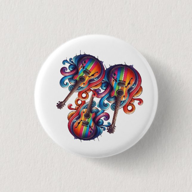 Water Bottle 3 Cm Round Badge (Front)