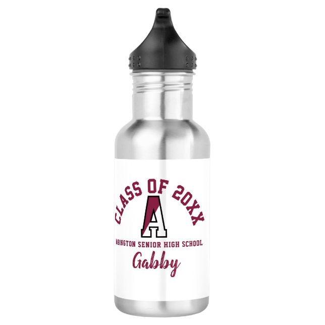 Water Bottle Abington Senior High School Logo (Right)