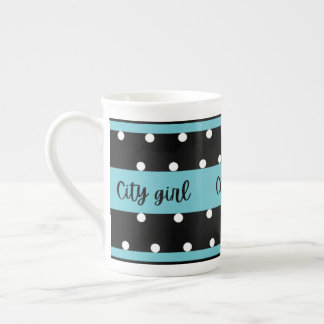 Water Bottle Bone China Mug