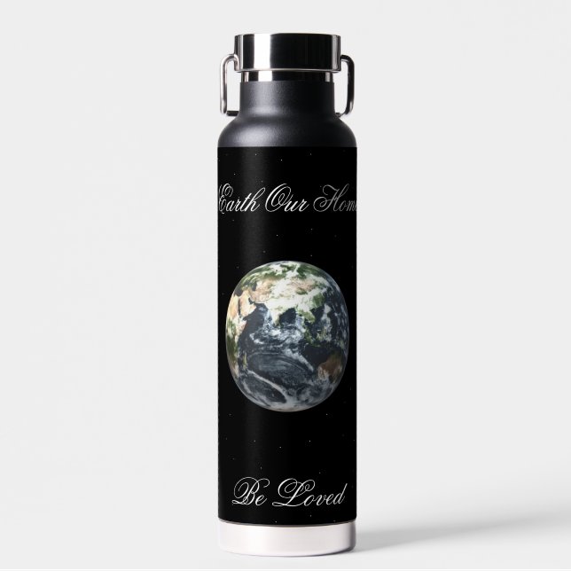 Water Bottle by James Michael Miller  (Front)