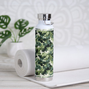 Water Bottle Camo Print