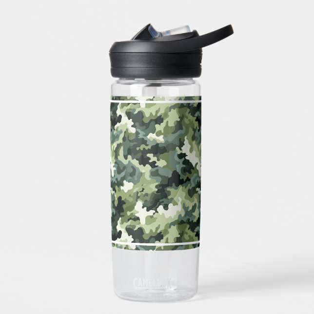 Water Bottle Camo Print (Left)