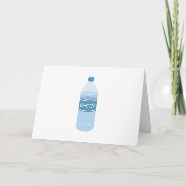 Water Bottle Card (Front)