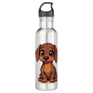 Water Bottle - Dachshund