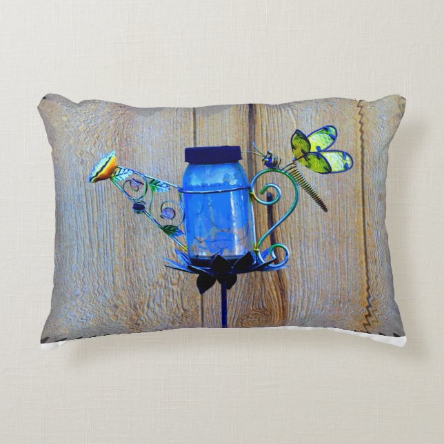 Water Bottle Decor Decorative Cushion (Front)