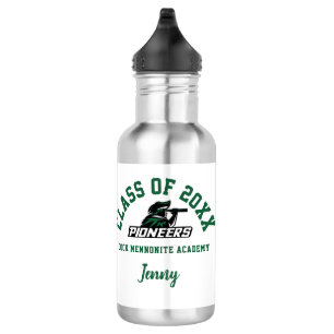 Water Bottle Dock Mennonite Academy Logo Custom