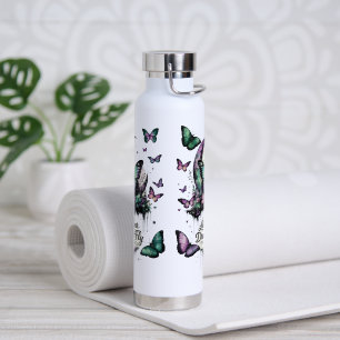 Water Bottle Fairycore Floral Insulated Bottle