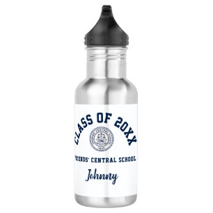 Water Bottle Friends' Central School Logo Custom
