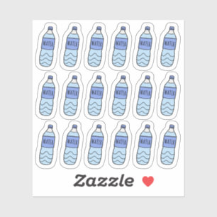 Water Bottle Hydrate Reminder Self Care Tracker 
