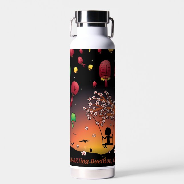 Water Bottle - In the Flow (Front)