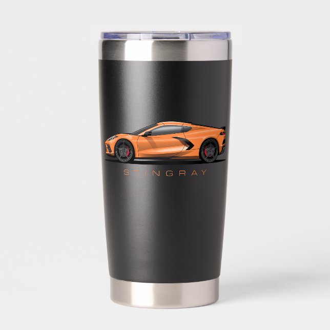 Water Bottle Insulated Tumbler (Front)