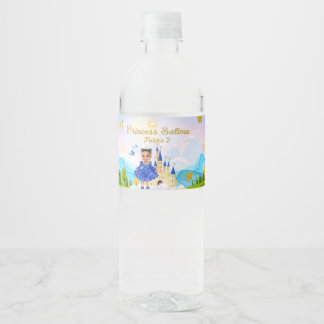water bottle label