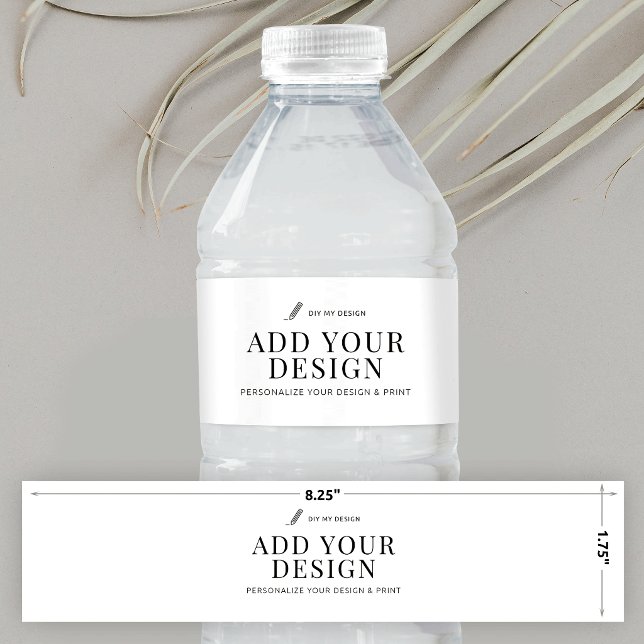 Water Bottle Label Printing Upload Your Design (Creator Uploaded)