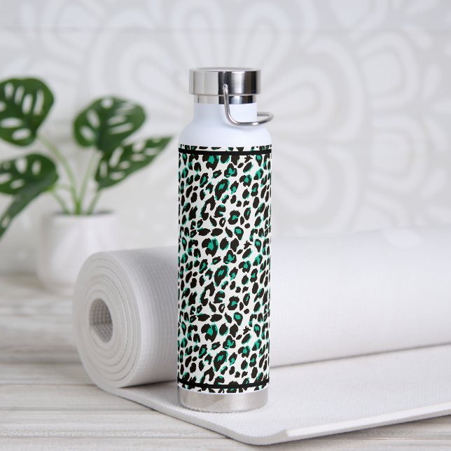 Water Bottle Leopard Print (Yoga)