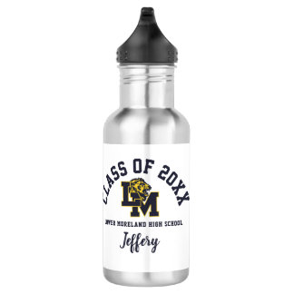 Water Bottle Lower Moreland High School Logo