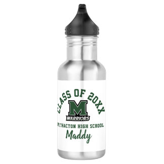 Water Bottle Methacton High School Logo Custom
