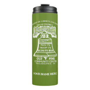 Water Bottle - Olive Green (Personalised)