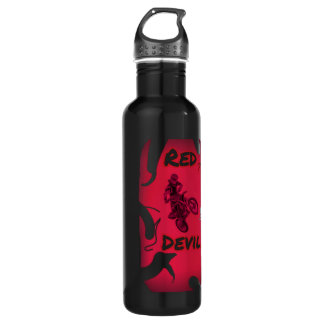 Water Bottle red devil