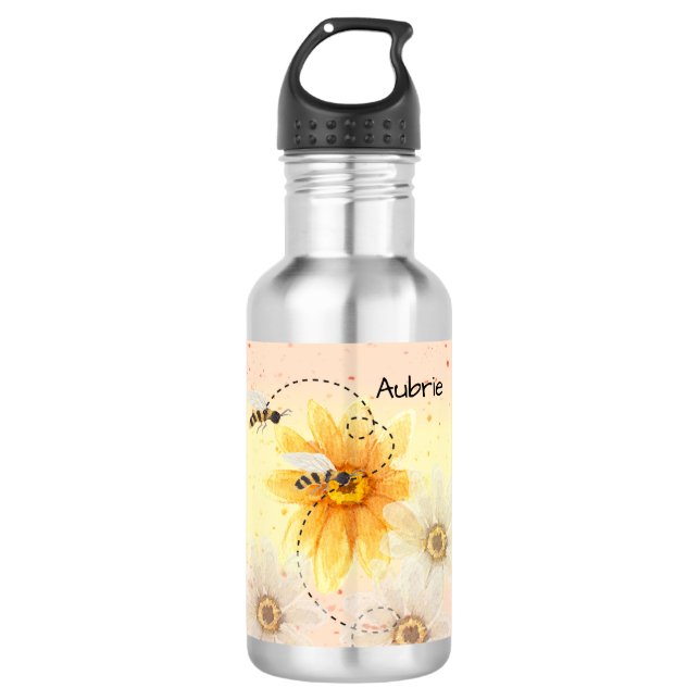 Water Bottle Save the Honeybee (Front)