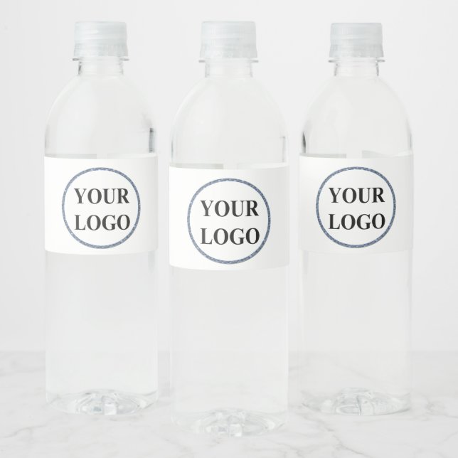 Water Bottle Stickers Custom Personalised LOGO (Bottles)