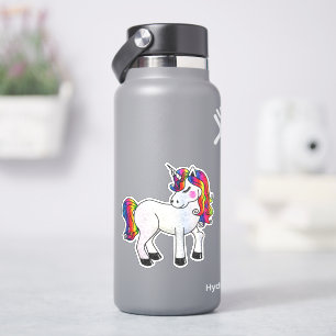 Water bottle stickers Unicorn Stickers