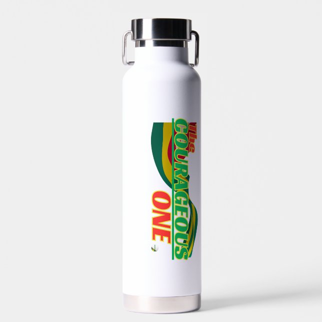 Water Bottle-  the Courageous ONE Bottle (Front)