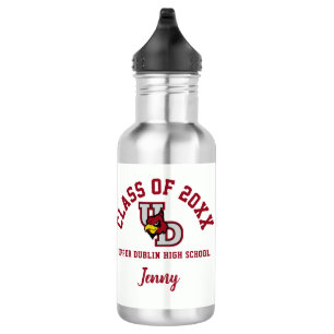 Water Bottle Upper Dublin High School Logo Custom
