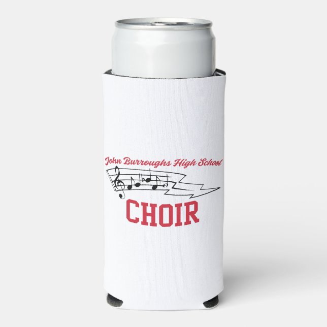 Water Bottle with Black Cursive Name, Phone, Year Seltzer Can Cooler (Seltzer Front)