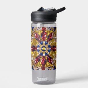 Water bottle with Colombia Colours Design