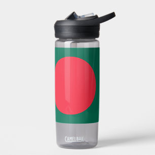 Water bottle with flag of Bangladesh