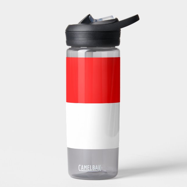 Water bottle with flag of Indonesia (Left)